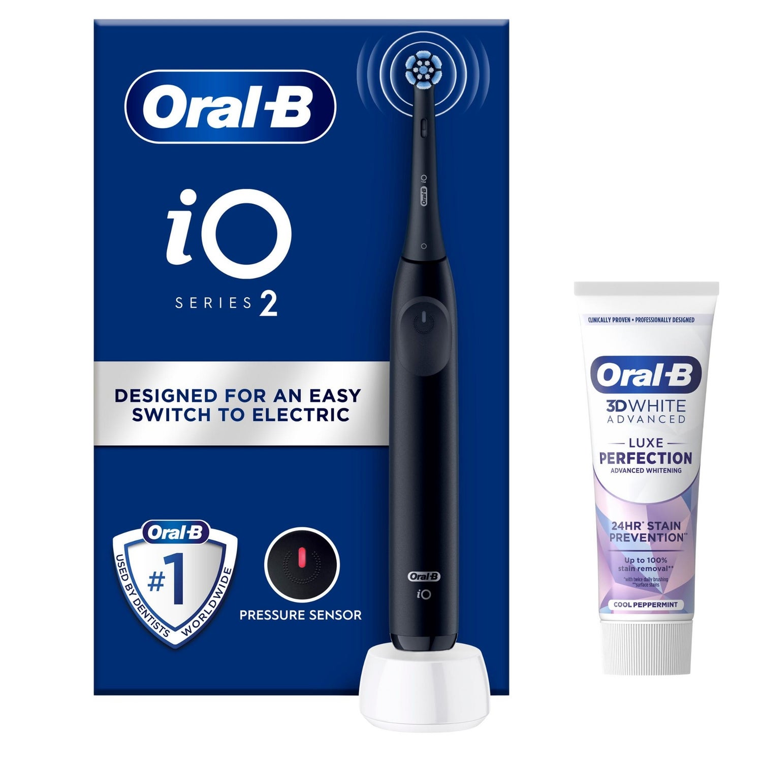 Oral-B iO2 Night Black Electric Toothbrush
