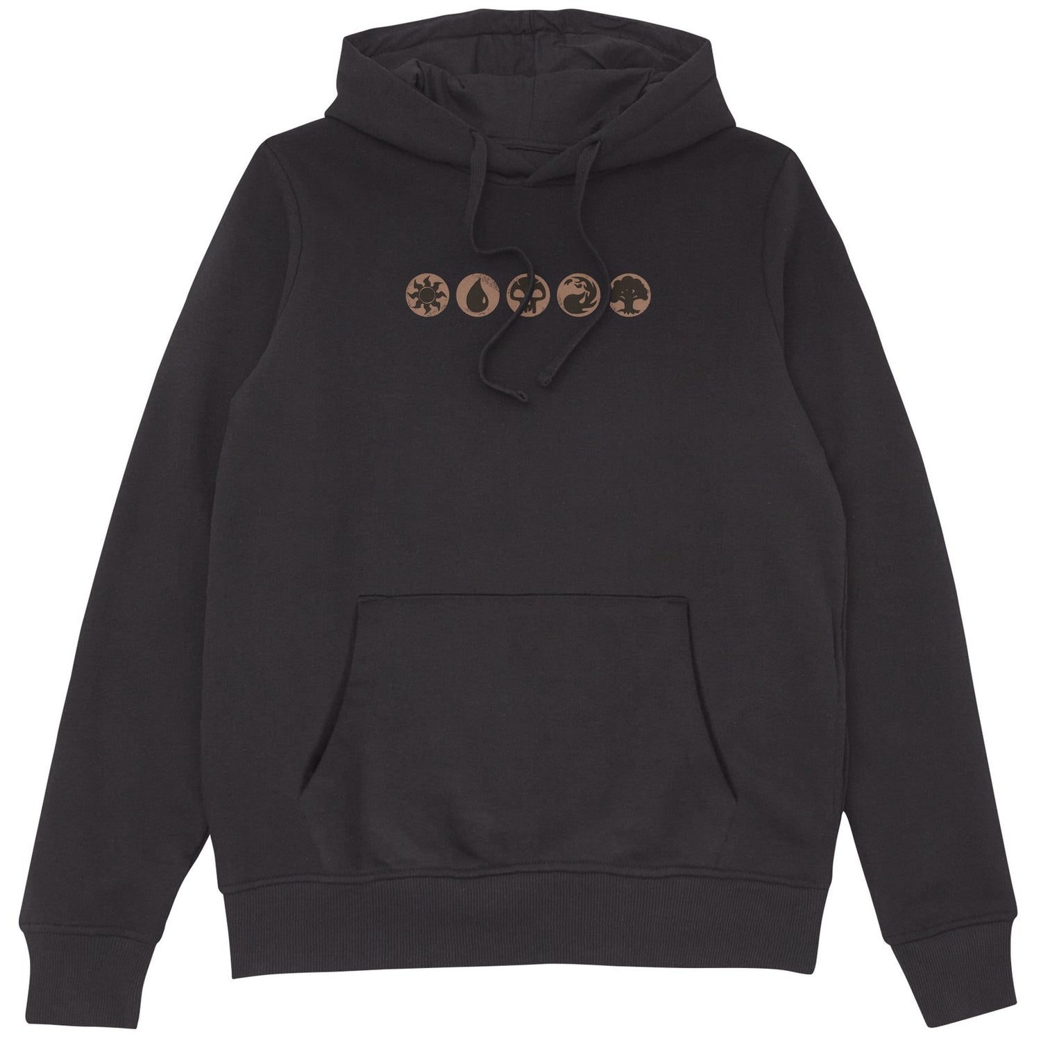 Magic: The Gathering Classic Mana & Logo Hoodie - Black