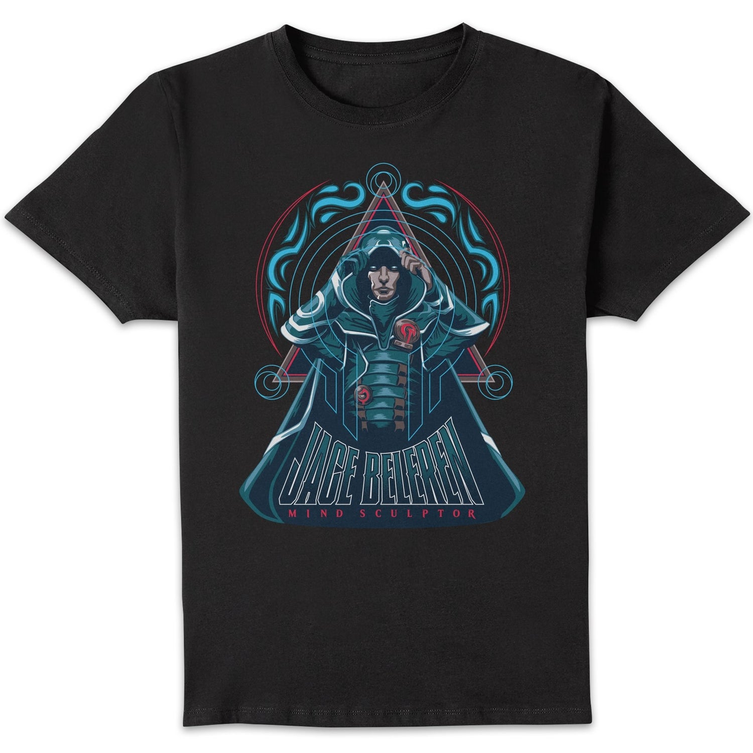 Magic: The Gathering Jace Beleren Mind Sculptor Unisex T-Shirt - Black
