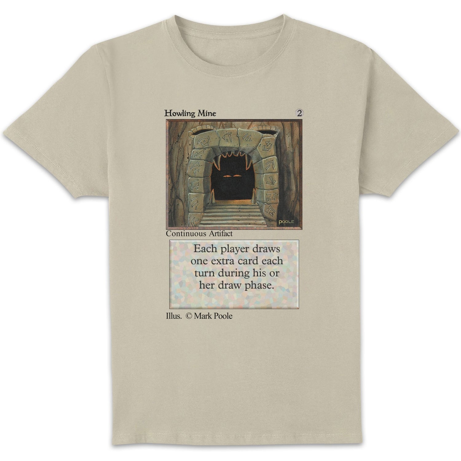 Magic: The Gathering Howling Mine Unisex T-Shirt - Cream
