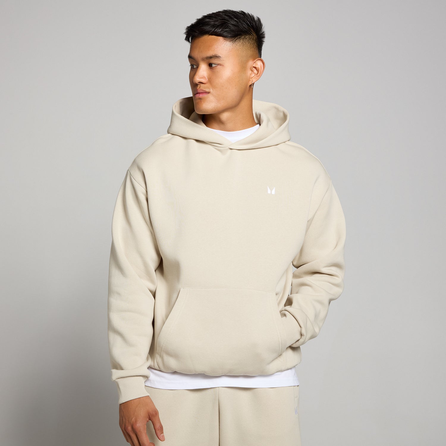 MP Men's Rest Day Oversized Hoodie - Oat - XS