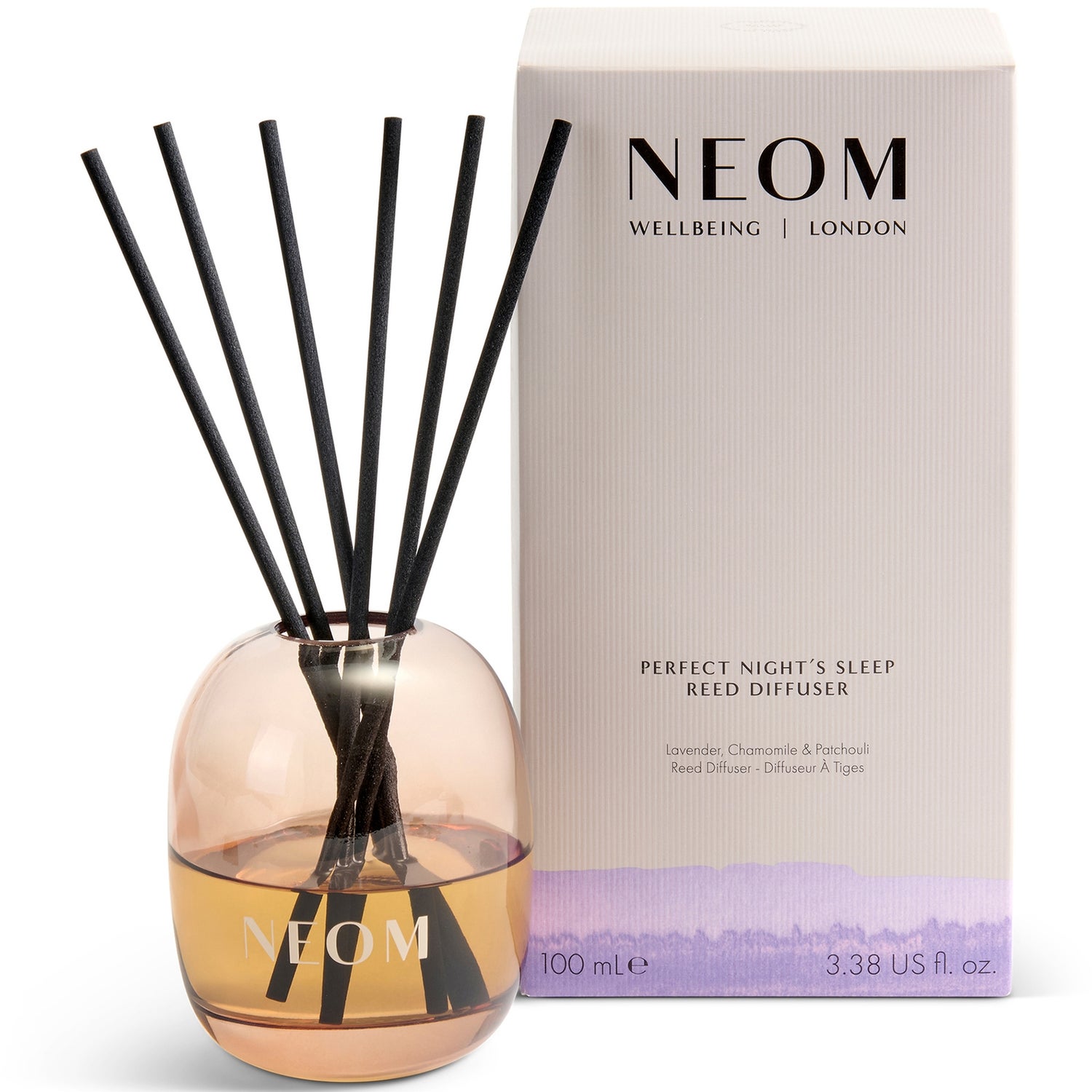 Neom Wellbeing London Scent To Sleep Perfect Night's Sleep Reed Diffuser 100ml