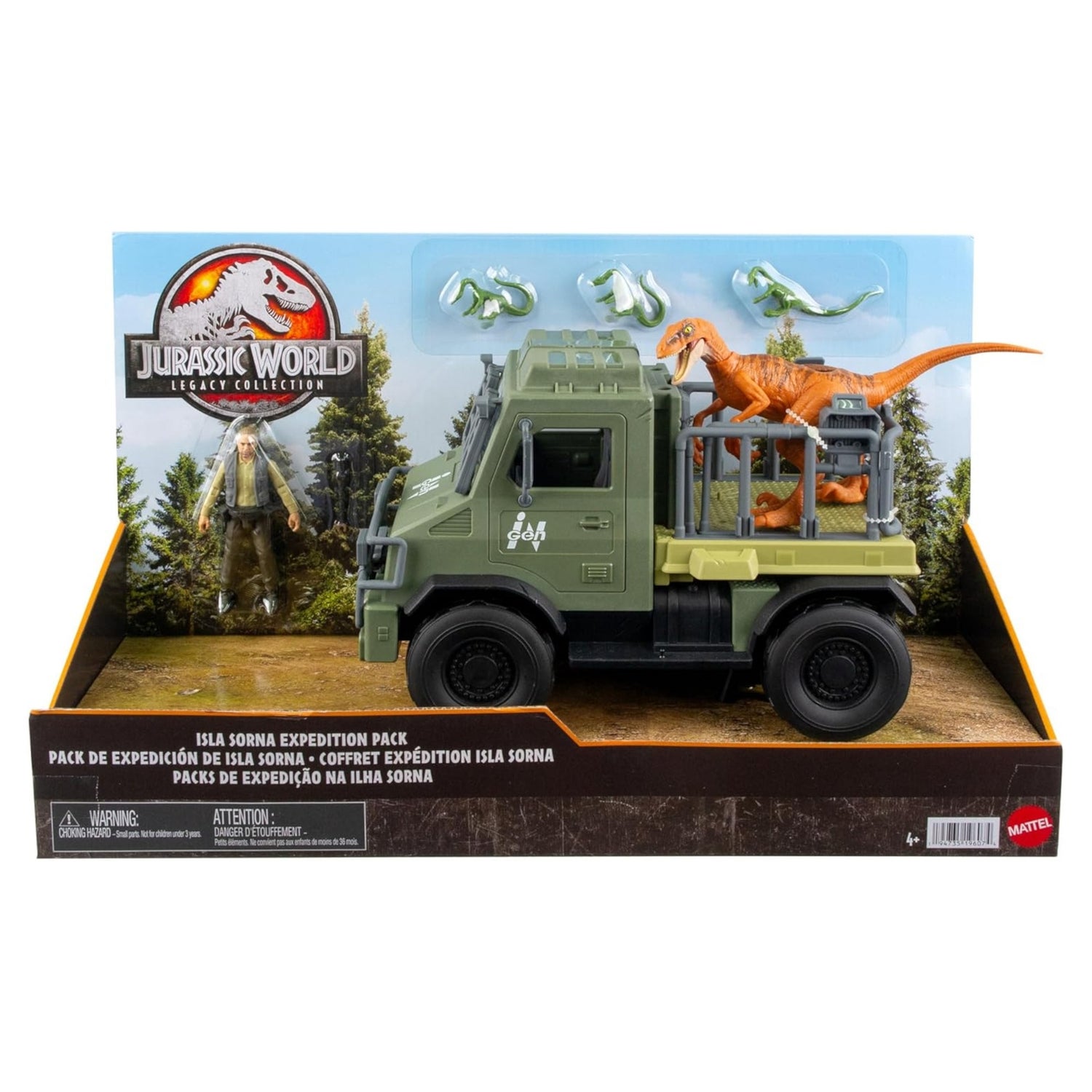 Jurassic World Legacy Collection Dinosaur Expedition Pack Toy