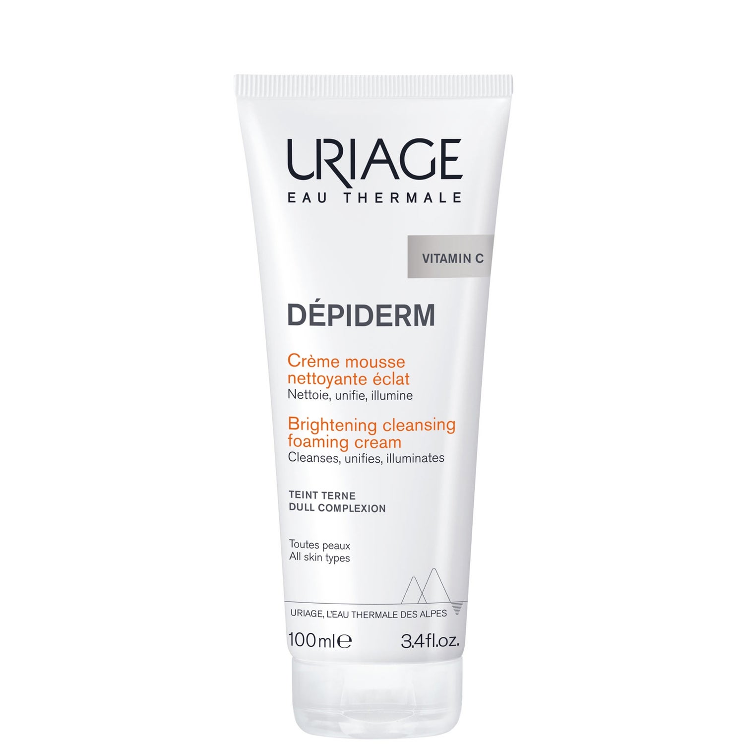 Uriage Dépiderm Brightening Cleansing Foaming Cream 100ml