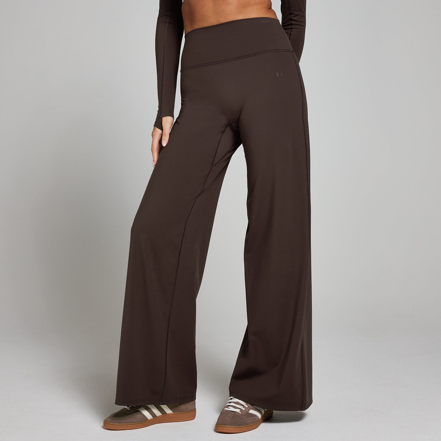 MP Women's Tempo Wide Leg Leggings - Cocoa - XS