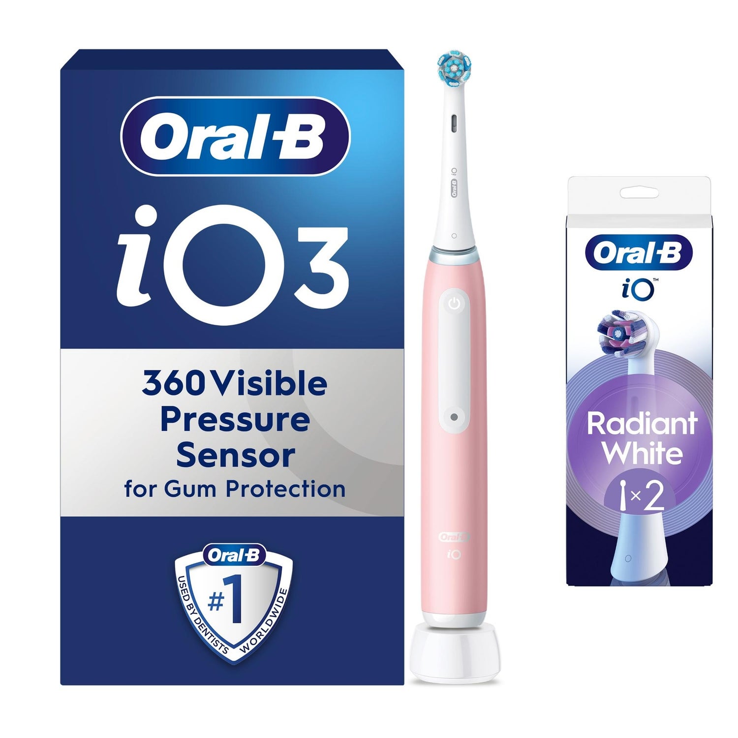 Oral-B iO 3 Pink Electric Toothbrush