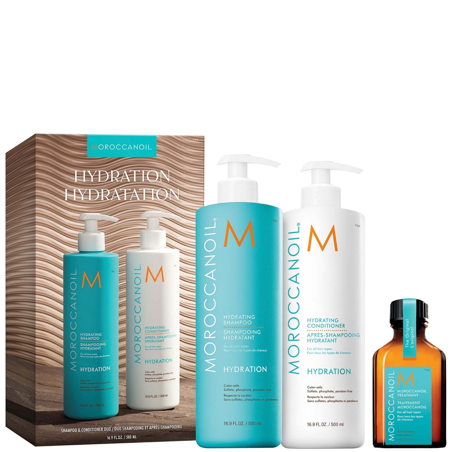 Moroccanoil Moisture Repair 500ml DUO + Treatment 25ml