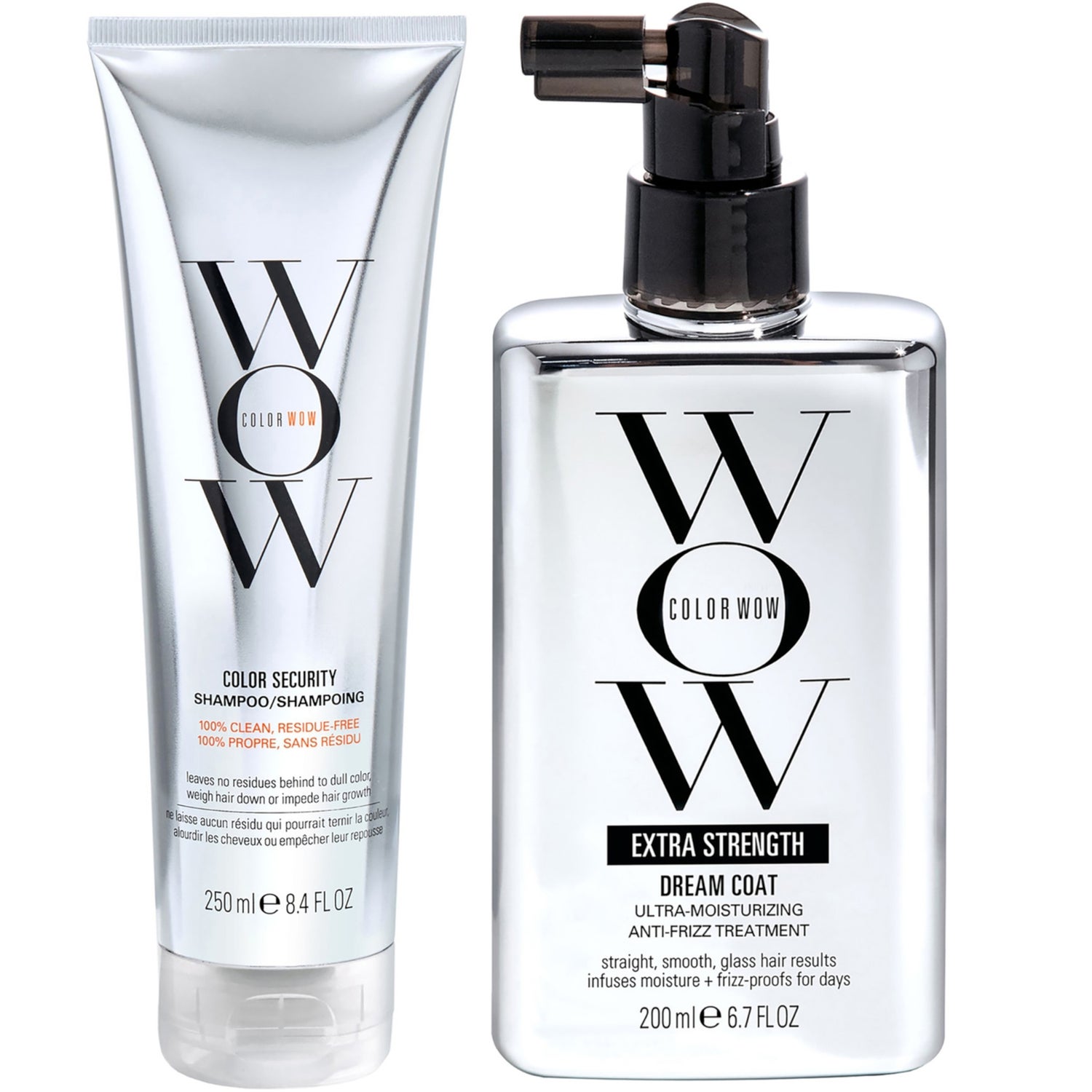 Color Wow Color Security Shampoo & Extra Strength Dream Coat