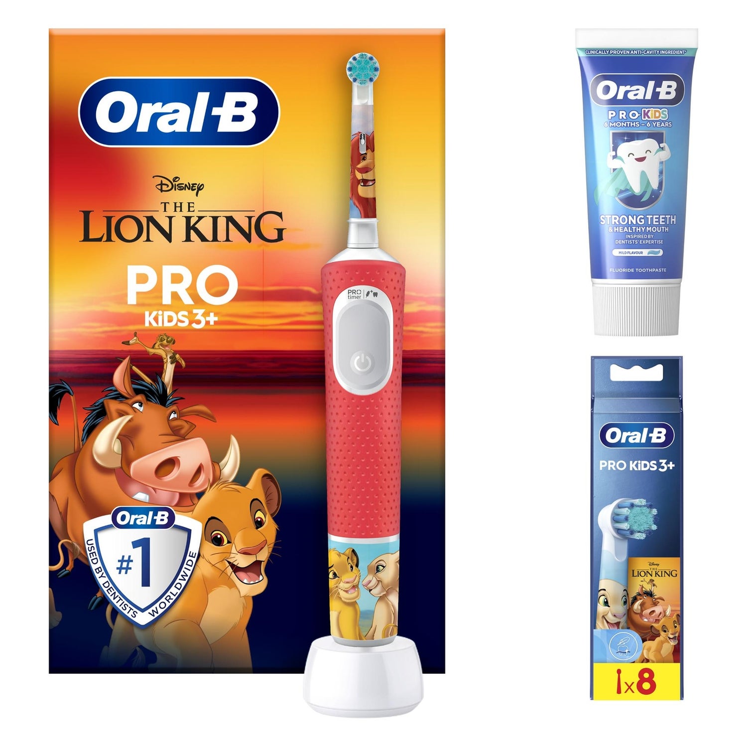 Oral-B Vitality Pro Kids Lion King Electric Toothbrush
