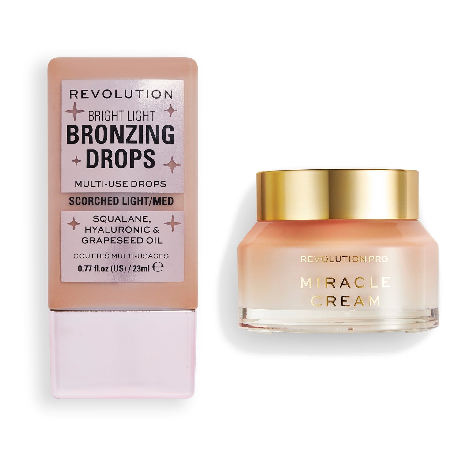 Revolution Bronzing Drops & Moisturiser Bundle