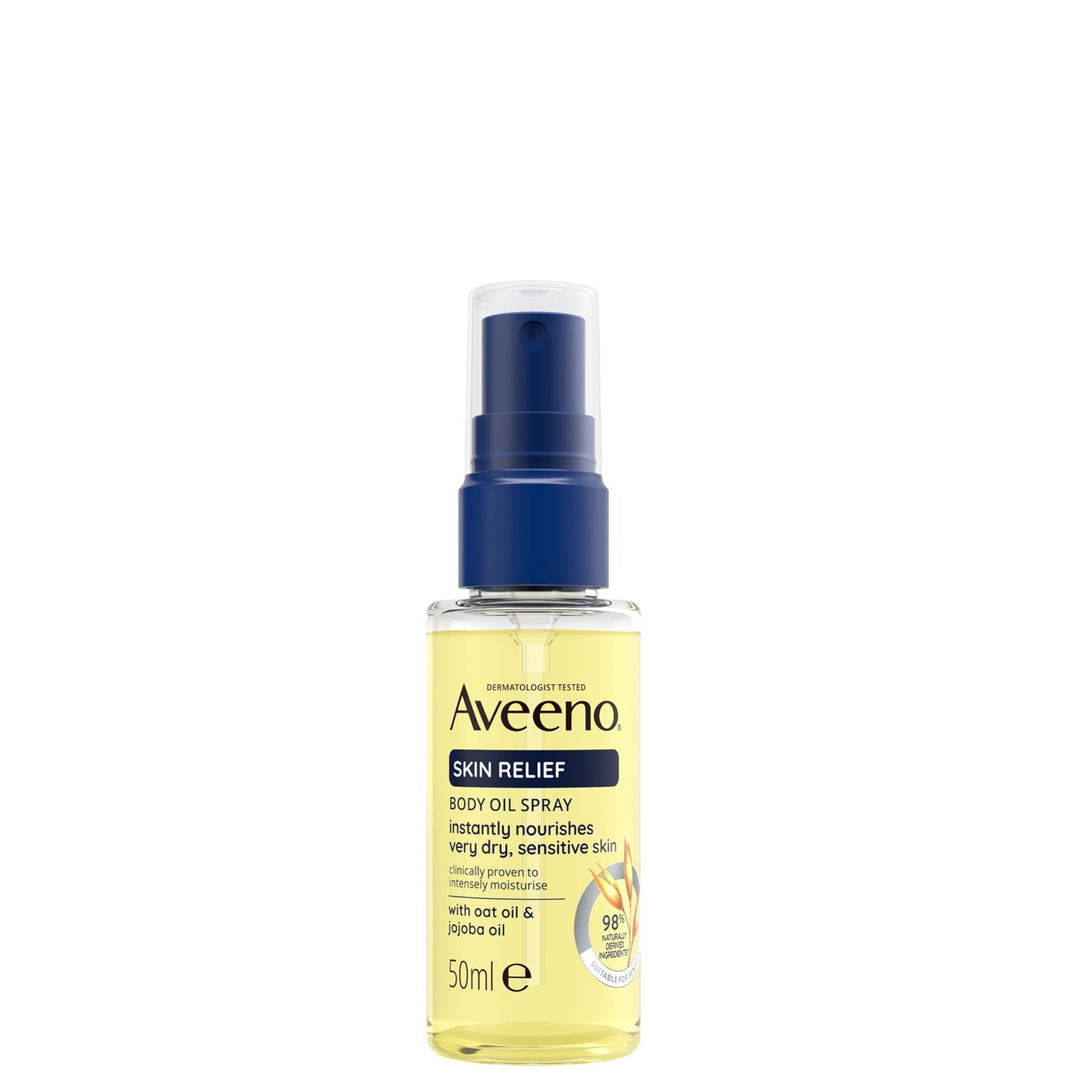 Aveeno Skin Relief Body Oil Spray for Dry to Very Dry, Sensitive Skin 50ml