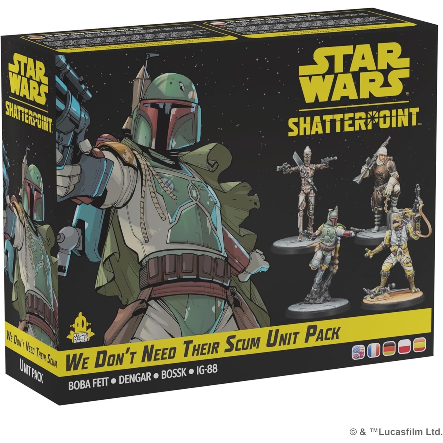 Star Wars: Shatterpoint Game We Don’t Need Their Scum Squad Pack