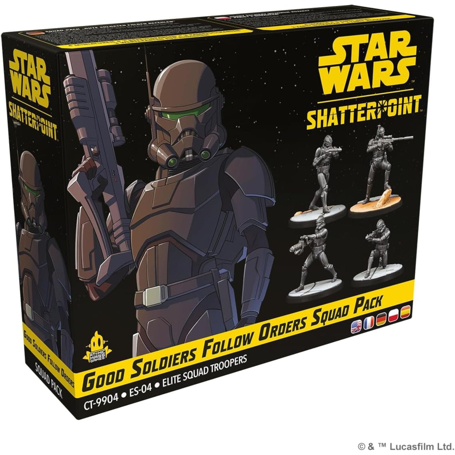 Star Wars: Shatterpoint Game Good Soldiers Follow Orders Squad Pack