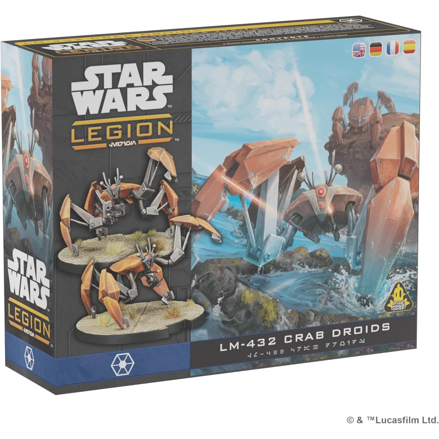 Star Wars Legion Game LM-432 Crab Droids Expansion