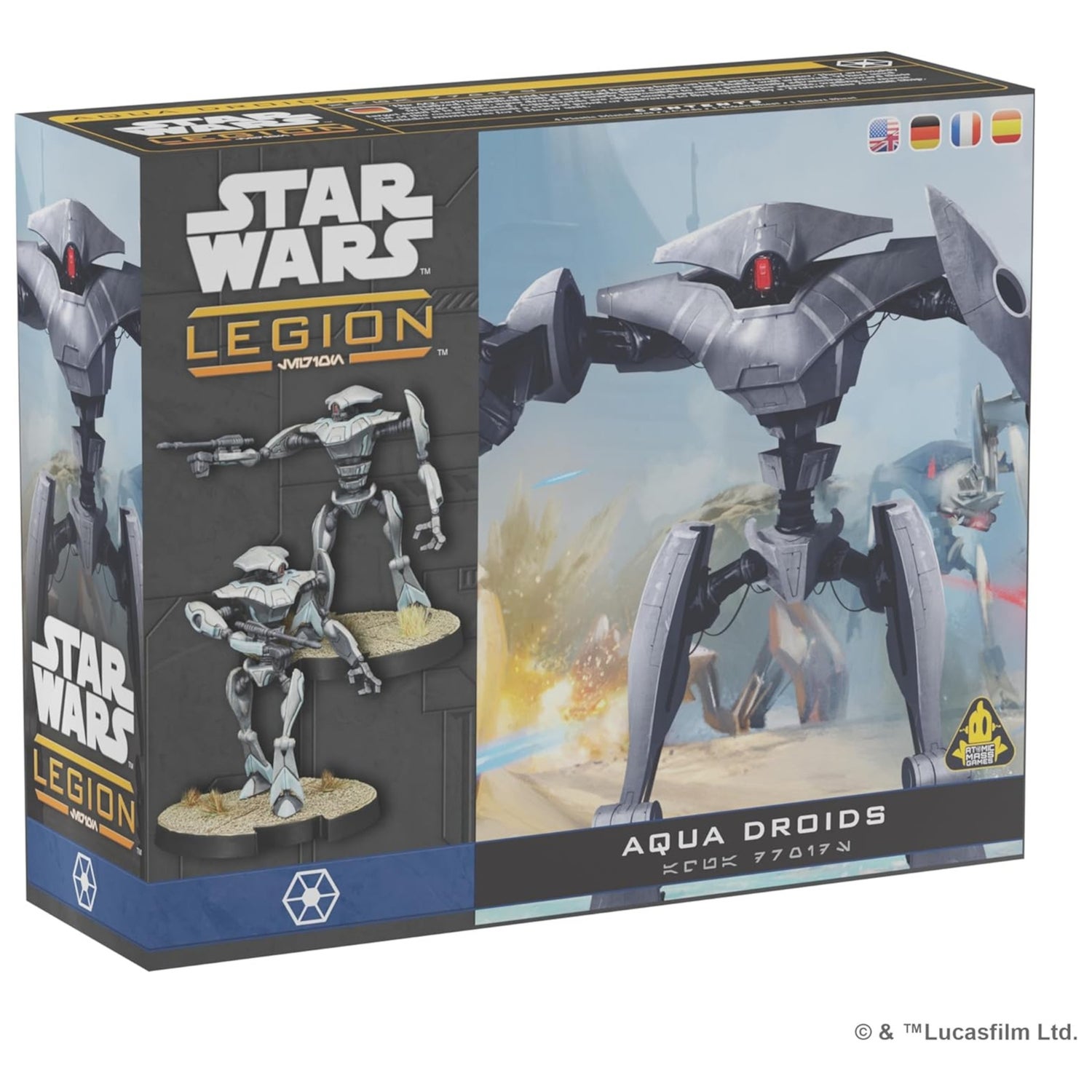 Star Wars Legion Game Aqua Droids Expansion