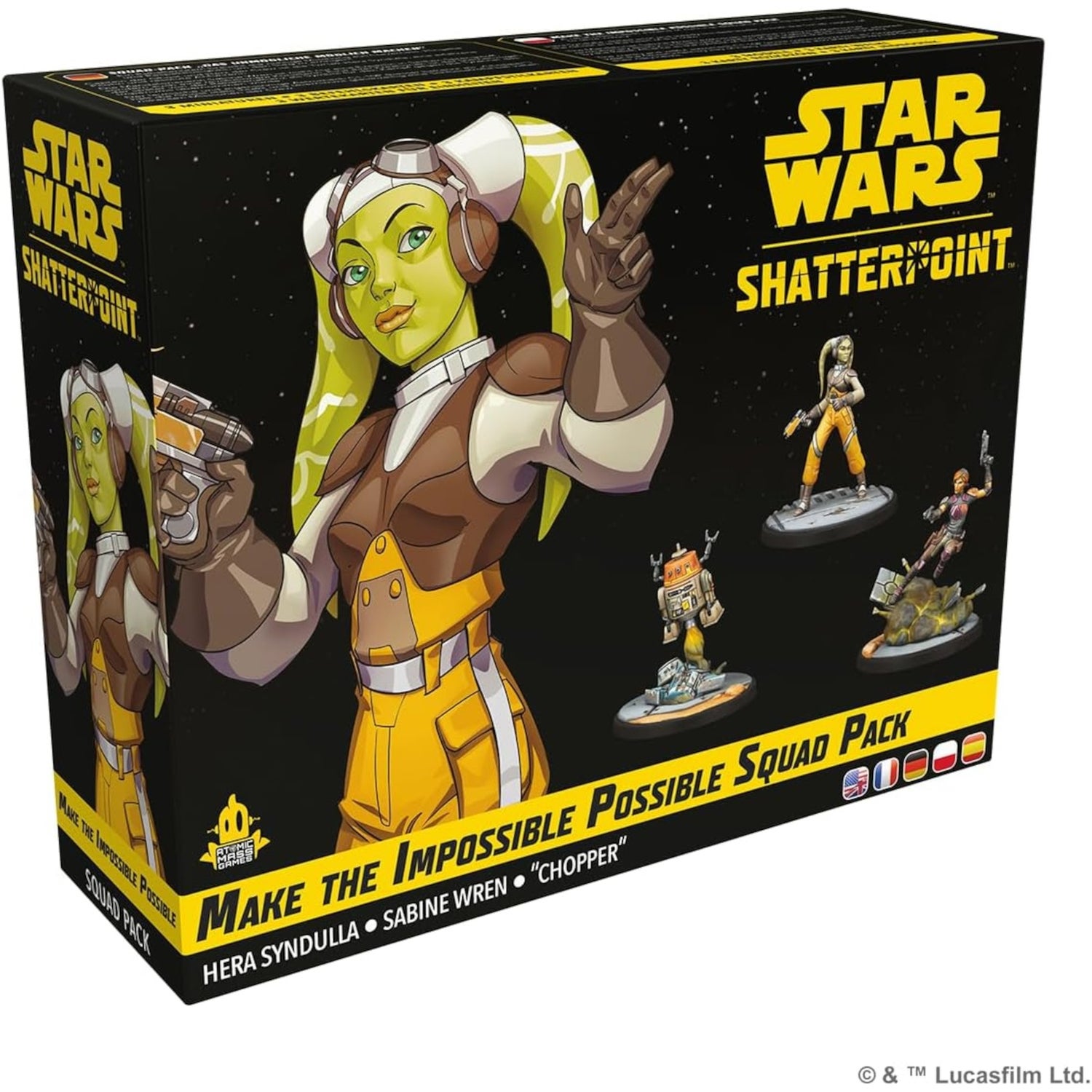 Star Wars: Shatterpoint Game Make The Impossible Possible (Hera Syndulla Squad Pack)