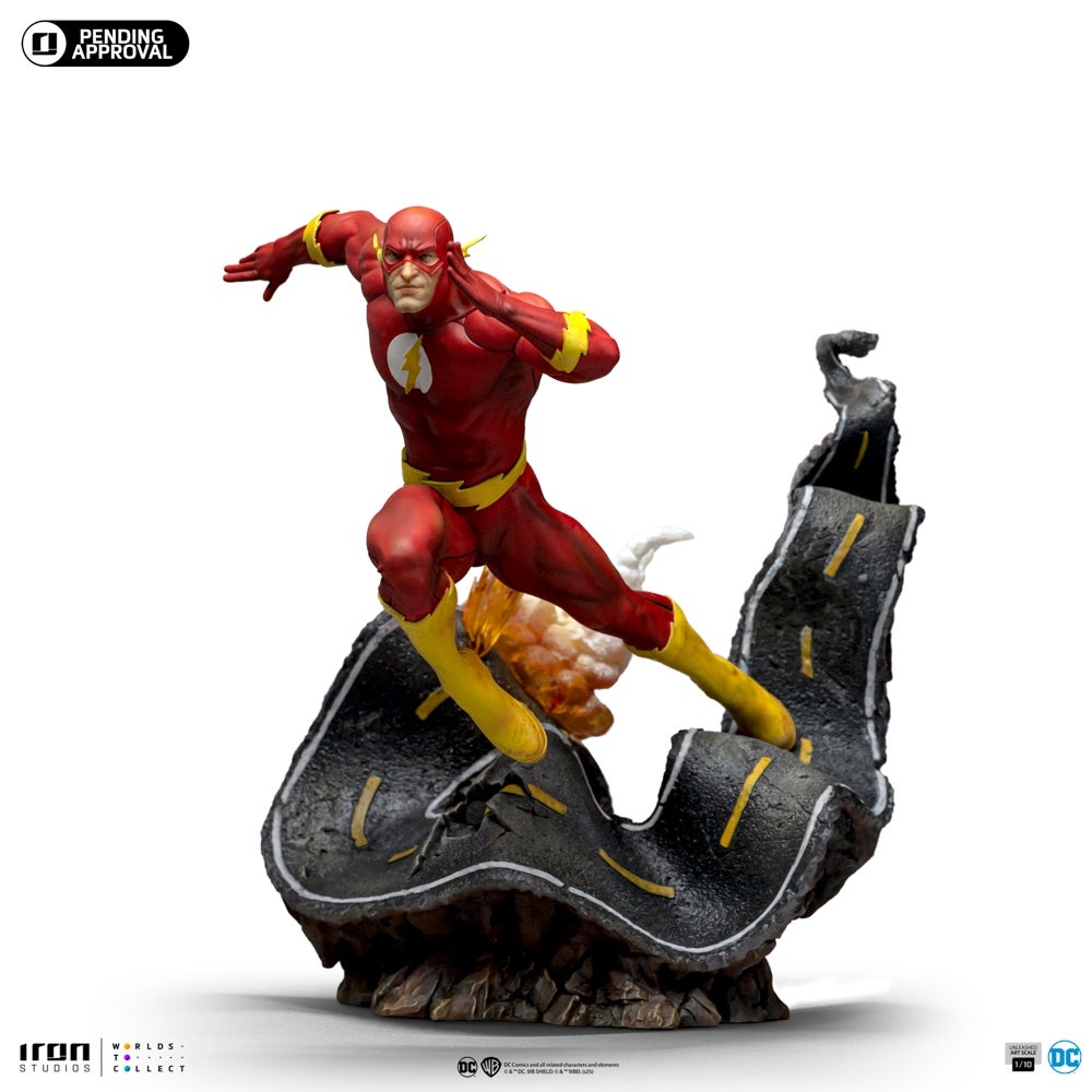 Iron Studios DC Comics Series #9 Flash Art Scale 1/10 Statue