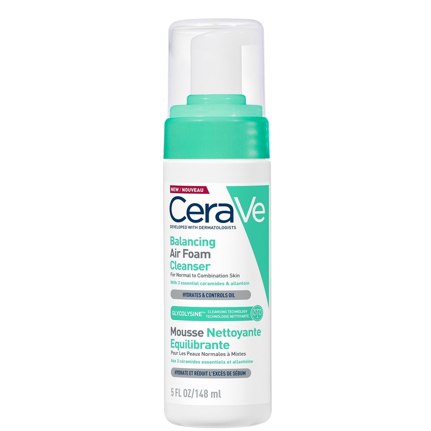 CeraVe Balancing Air Foam Foaming Facial Cleanser 150ml