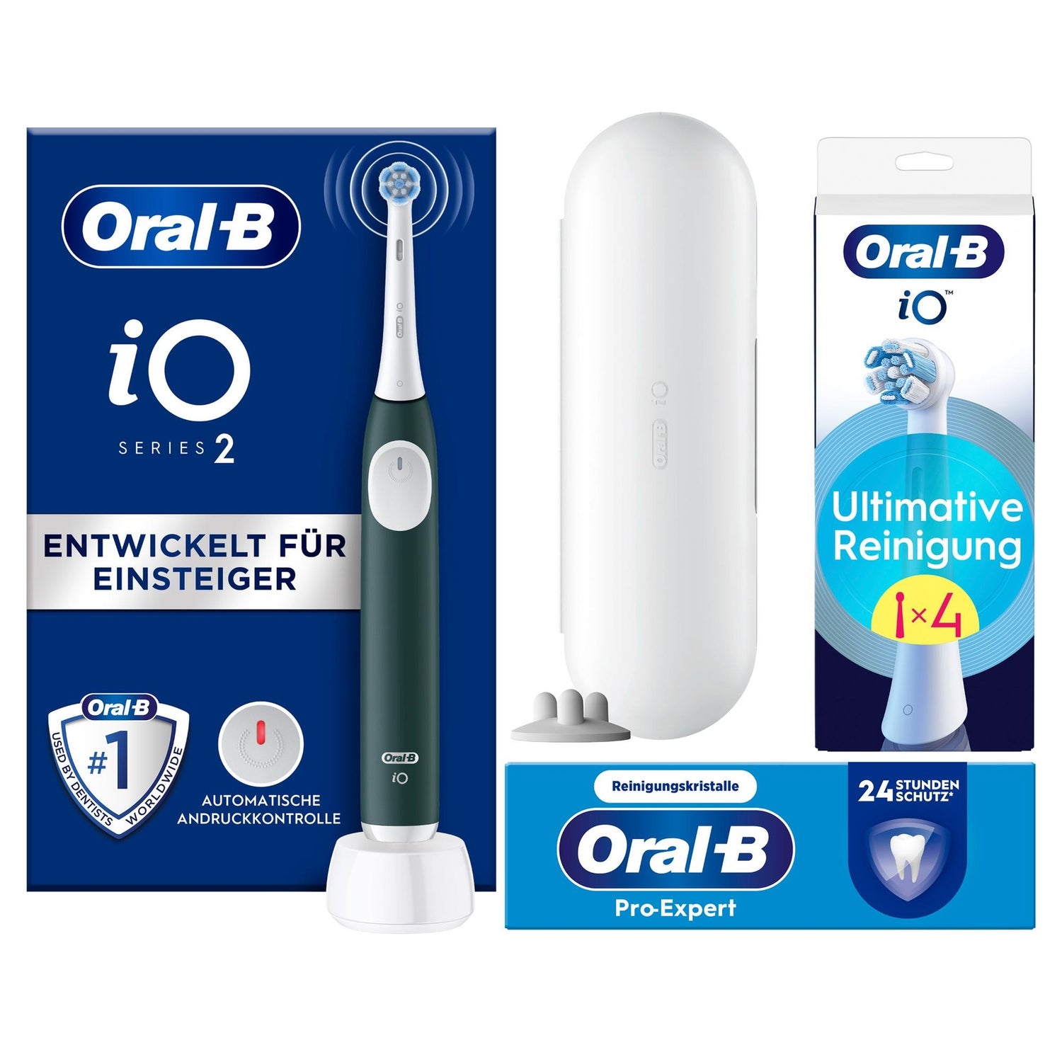Oral-B iO2 Electric Toothbrush Forest Green Special Edition