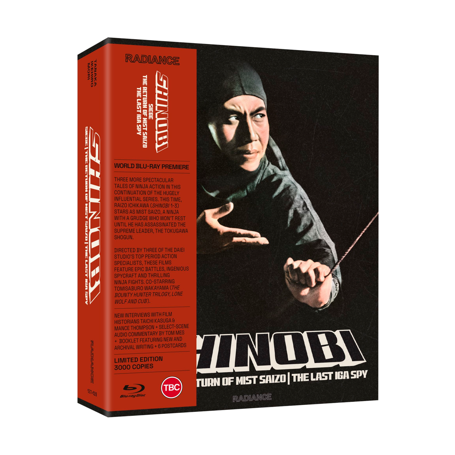 Shinobi Limited Edition: Siege|Return of Mist Saizo| The Last Iga Spy