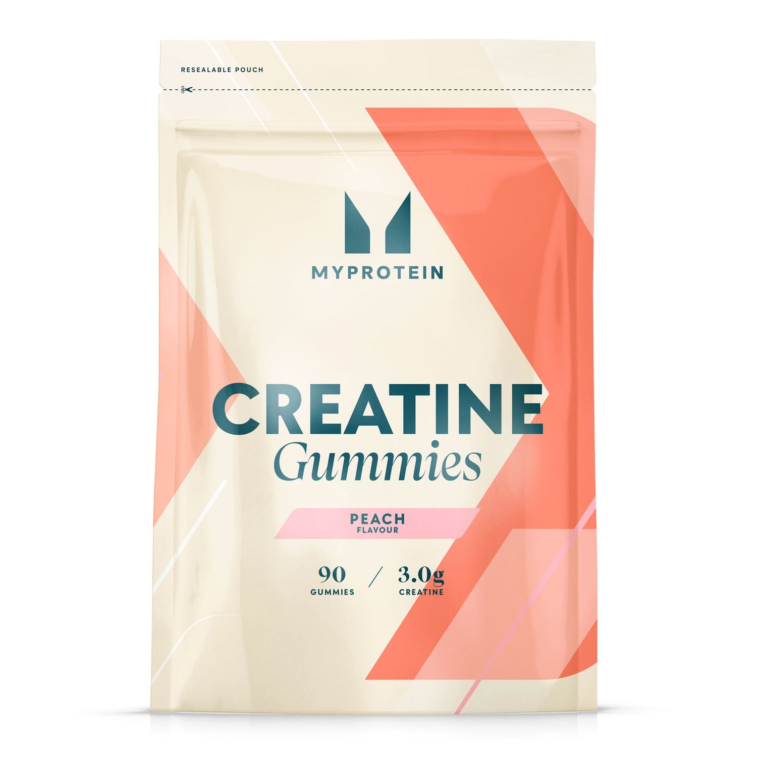 Creatine Gummies - 90 GUMMIES - 30servings - Peach
