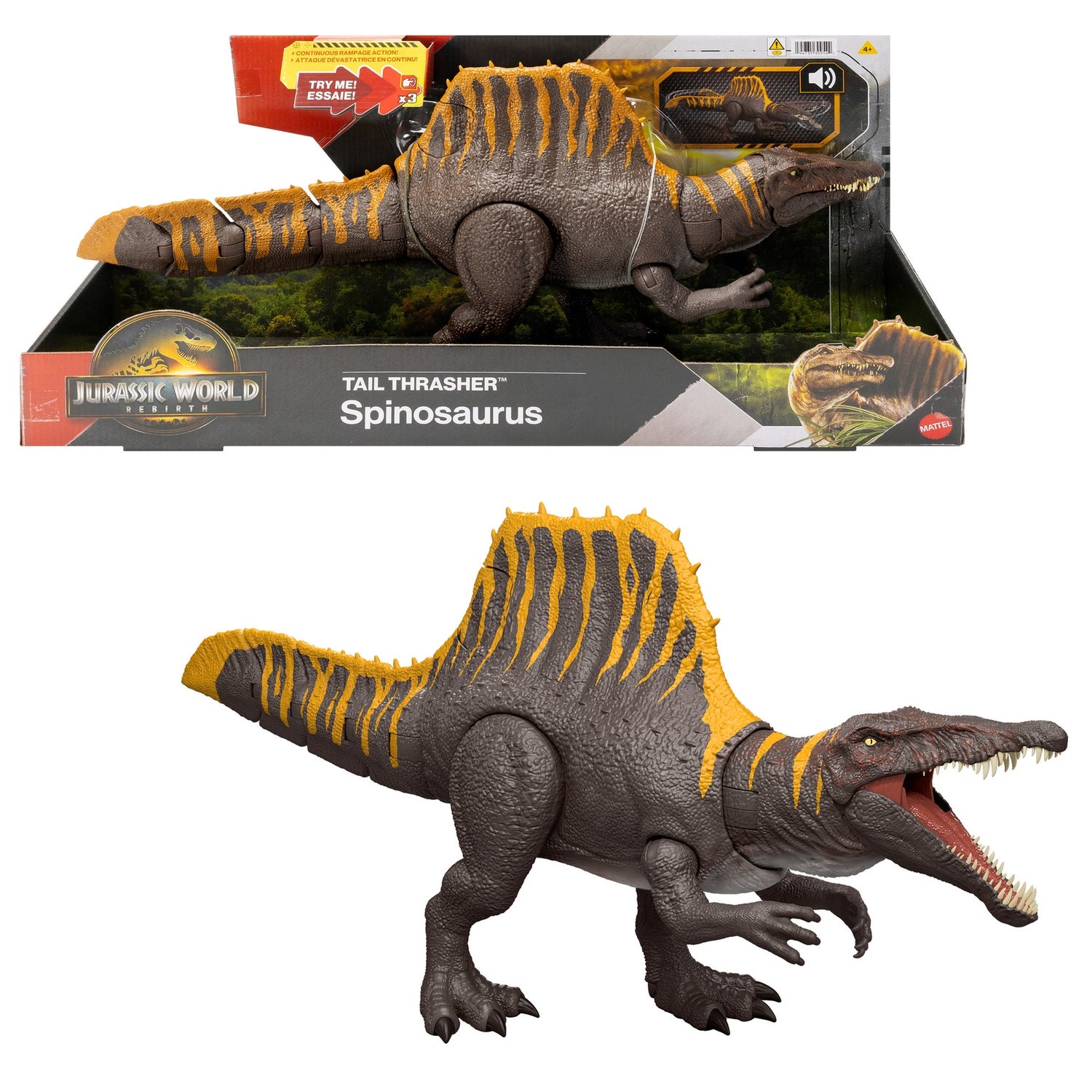 Jurassic World Saga Feature Spinosaurus Dinosaur Figure