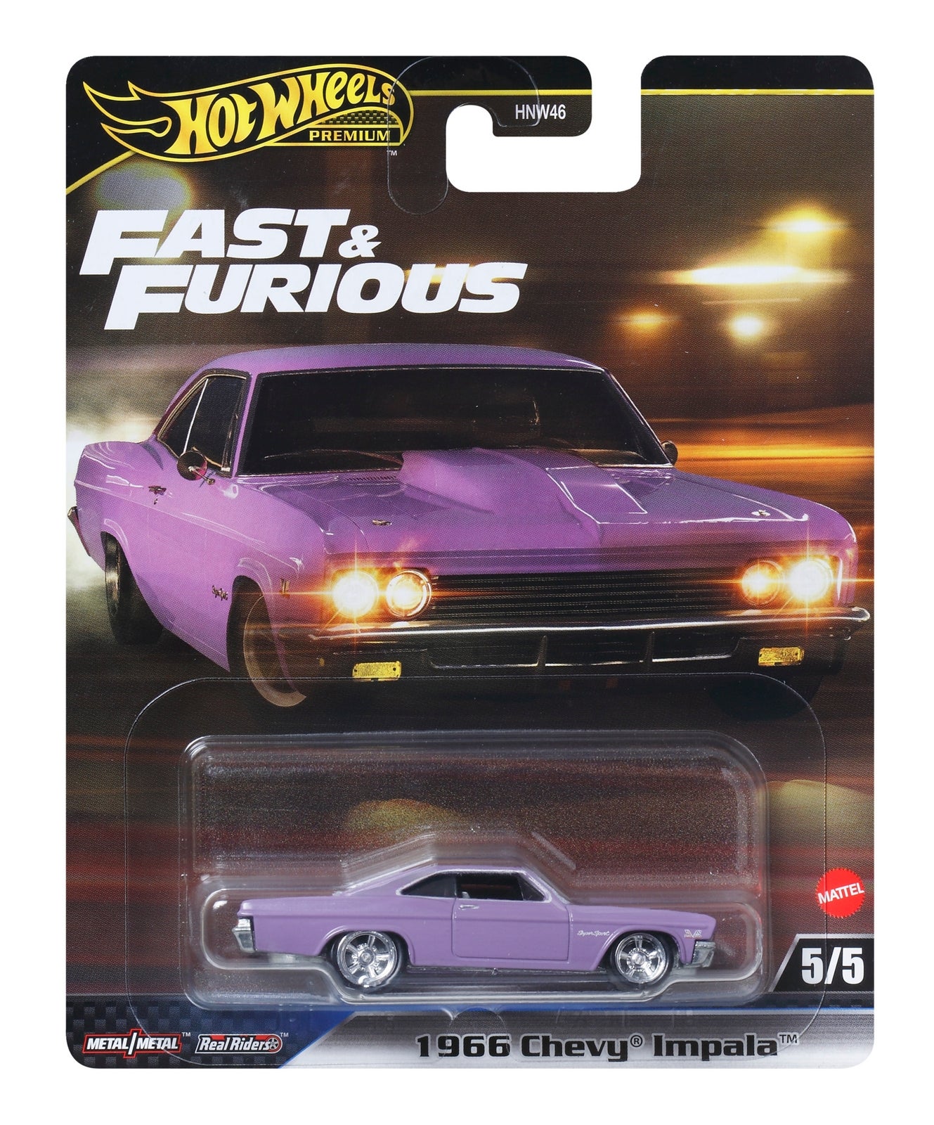 Hot Wheels Premium Fast & Furious Mix 2 66 Impala Sport Coupe