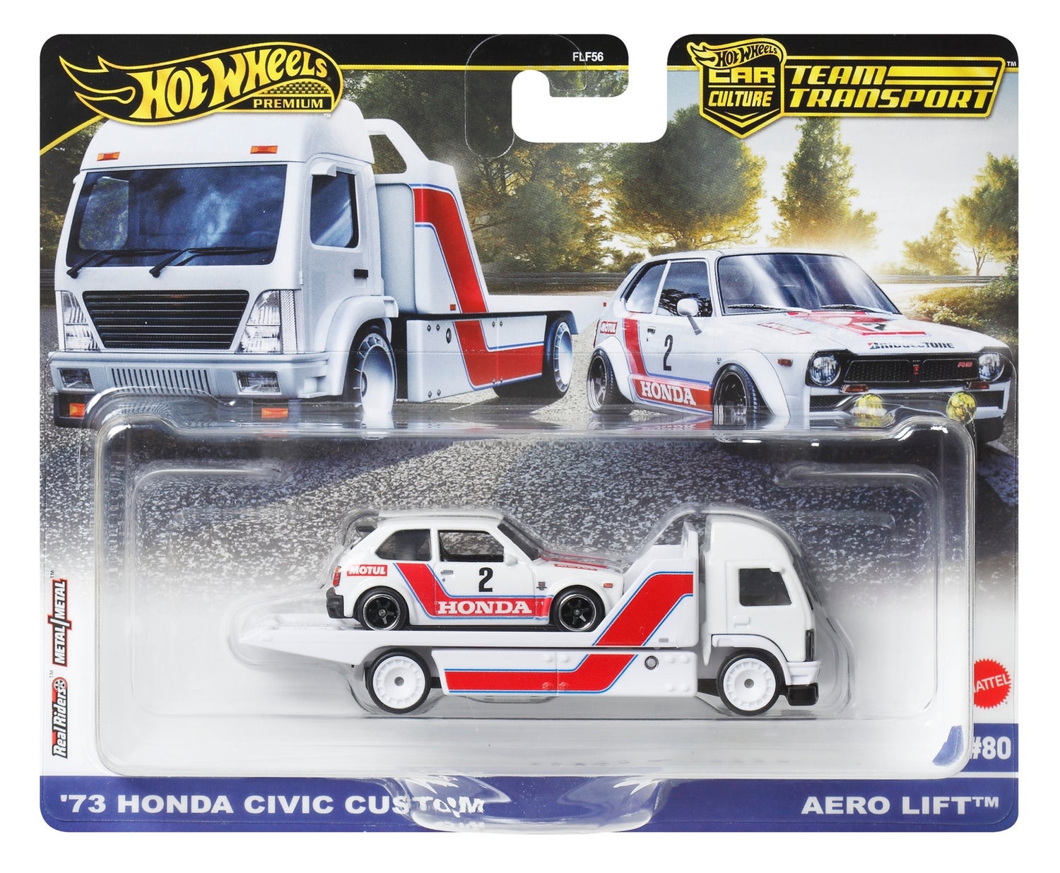Hot Wheels Premium Team Transport Mix 3 73 Honda Civic Custom