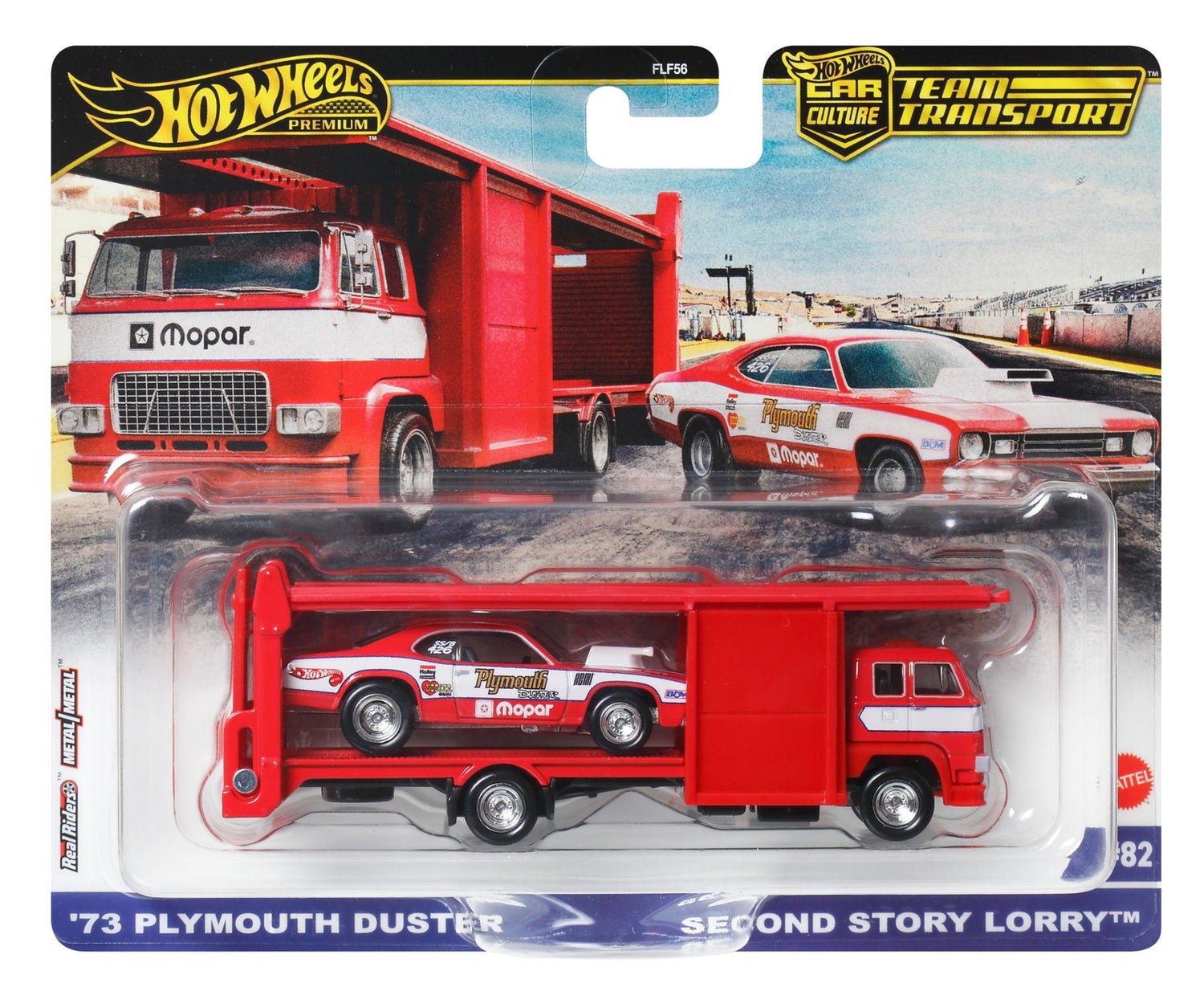 Hot Wheels Premium Team Transport Mix 3 73 Plymouth Duster