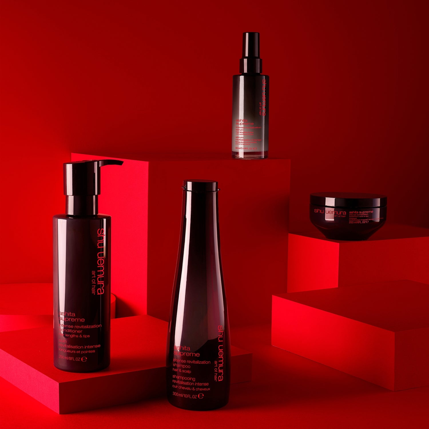 Shu Uemura Ashita Supreme Intense Revitalisation Shampoo for All Hair Types, with Ashitaba Extracts 300ml