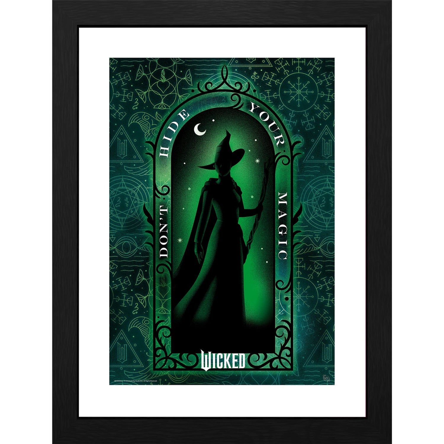 Wicked Witch of the West 30 x 40cm Framed Collector Print