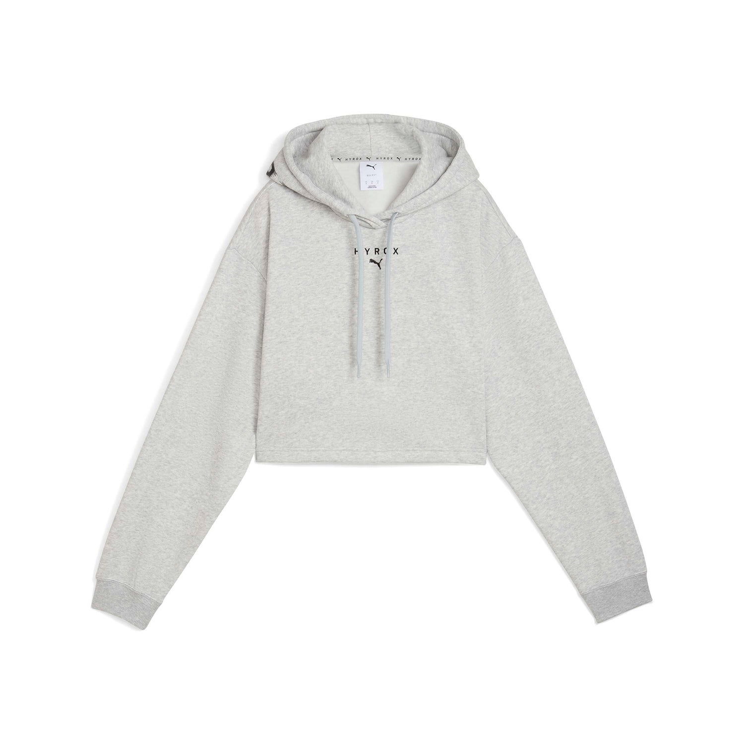 PUMA x HYROX Heavyweight Hoodie - Light Gray Heather