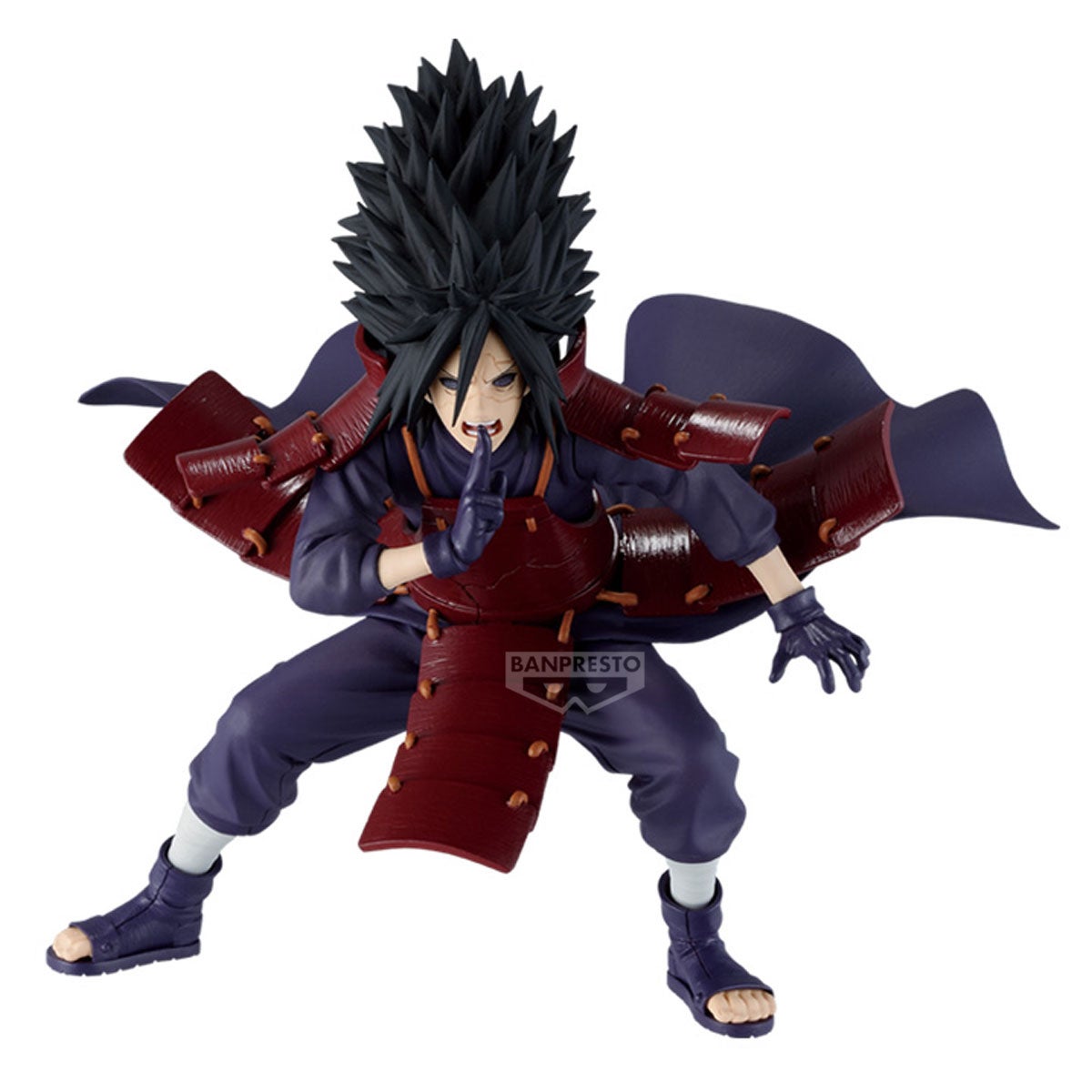Banpresto Naruto Shippuden Vibration Stars Hashirama Senju & Madara Uchiha Figure Version A: Madara Uchiha