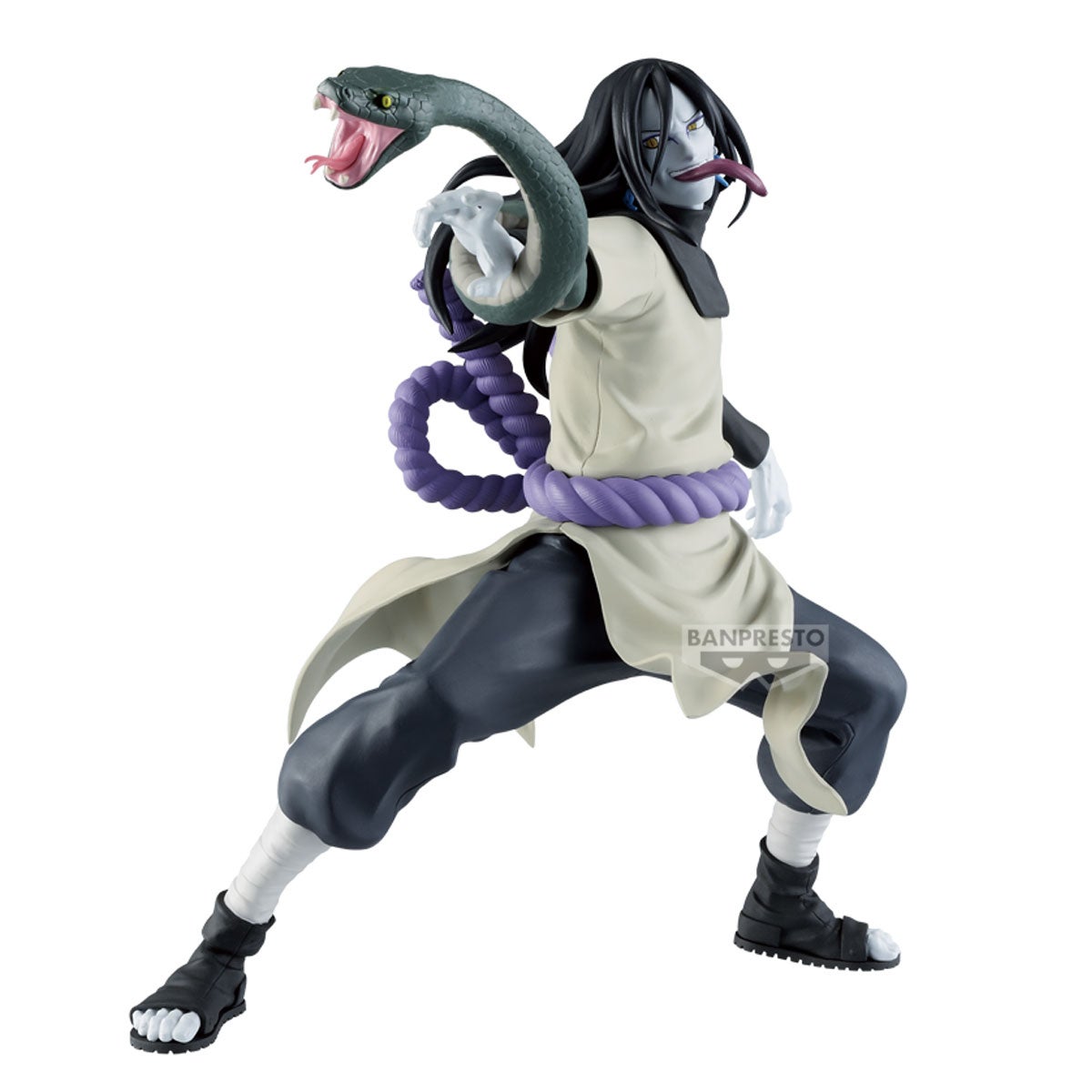 Banpresto Naruto Shippuden Vibration Stars Tobirama Senju & Orochimaru Figure Version A: Orochimaru