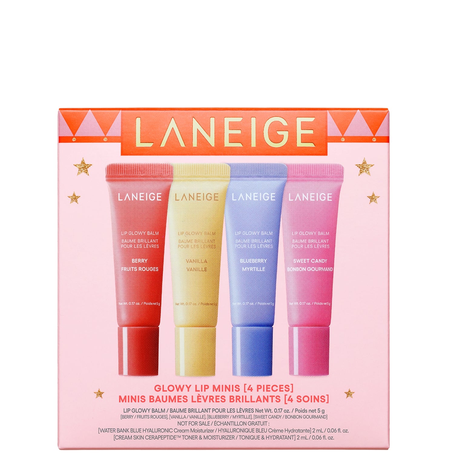 Laneige Mini Lip Glowy Balm Set