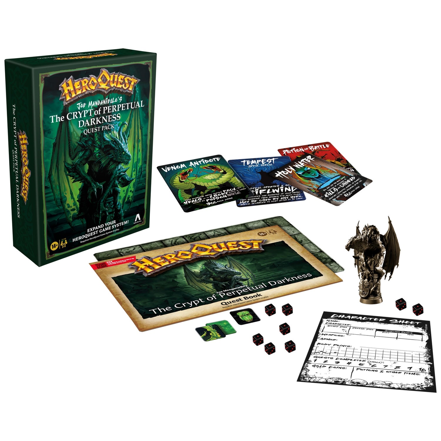 HeroQuest Joe Manganiello’s The Crypt of Perpetual Darkness Quest Pack (Requires HeroQuest Game System)