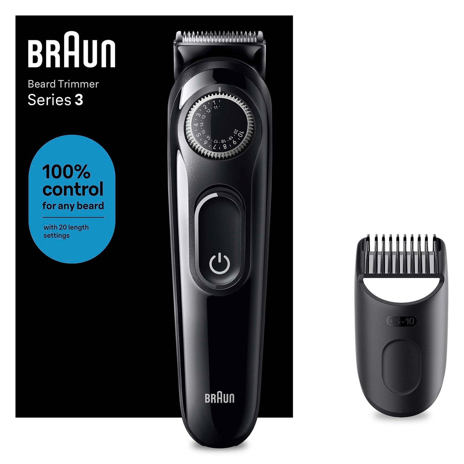 Braun Barttrimmer BT3400, Trimmer