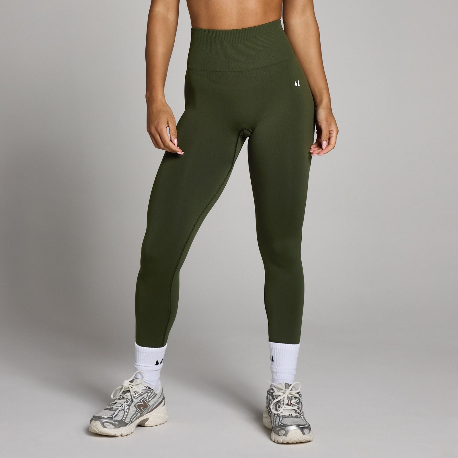 MP Women's Tempo Seamless Leggings - Forest Green - XS