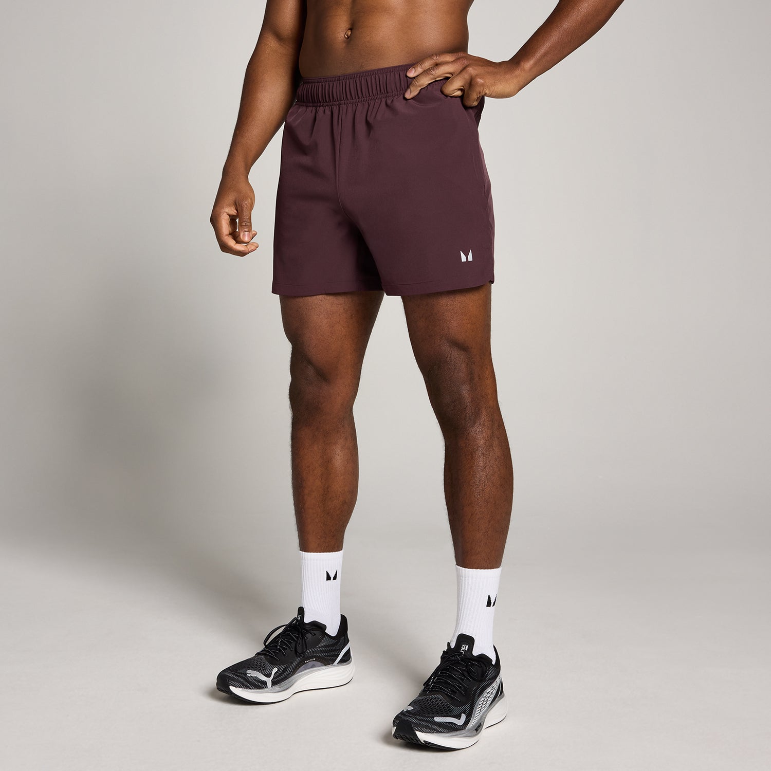 MP Men's Training 5" Woven Shorts - Fudge - XS