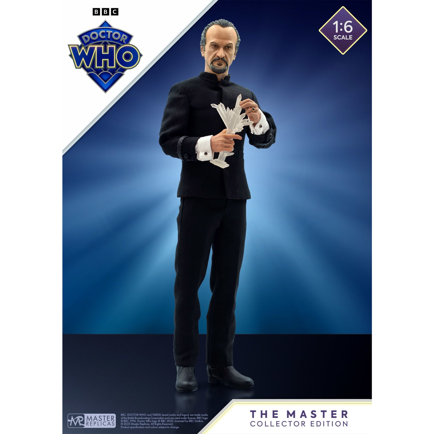 Doctor Who The Master (Delgado) One Sixth Scale Limited Edition Action Figure