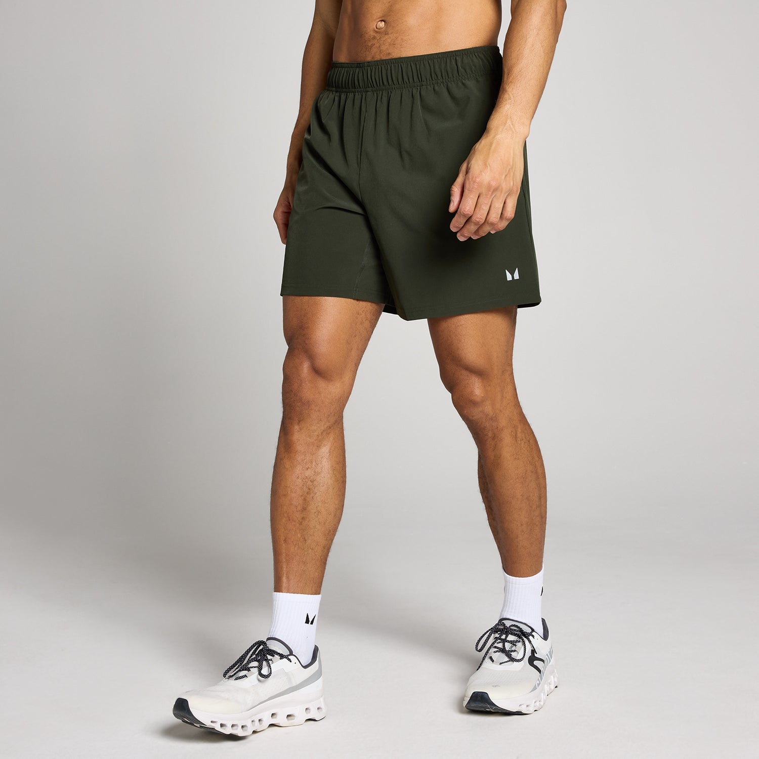 MP Men's 7" Woven Training Shorts - Forest Green - XS