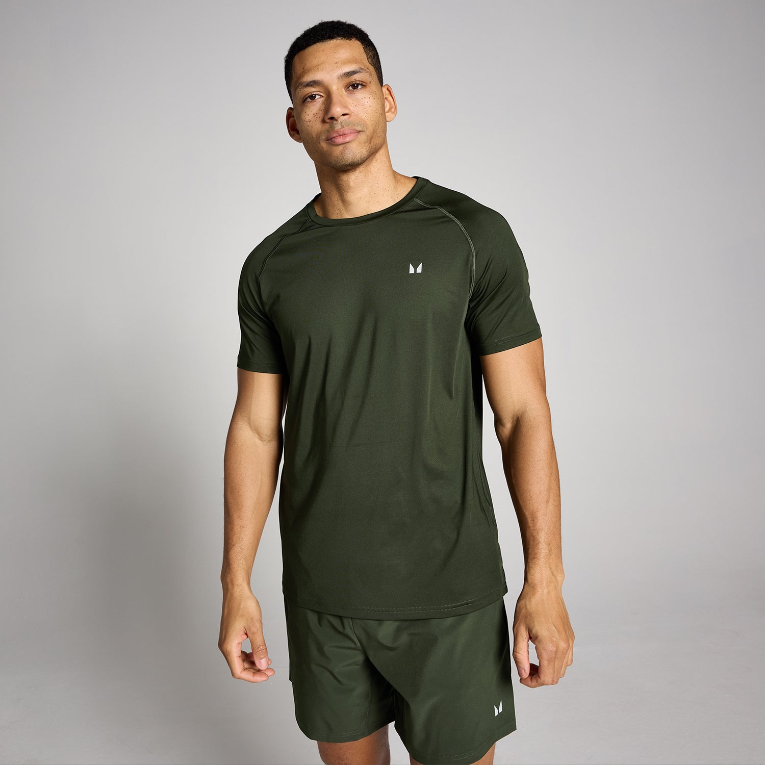 MP Men's Training T-Shirt - Forest Green - XS
