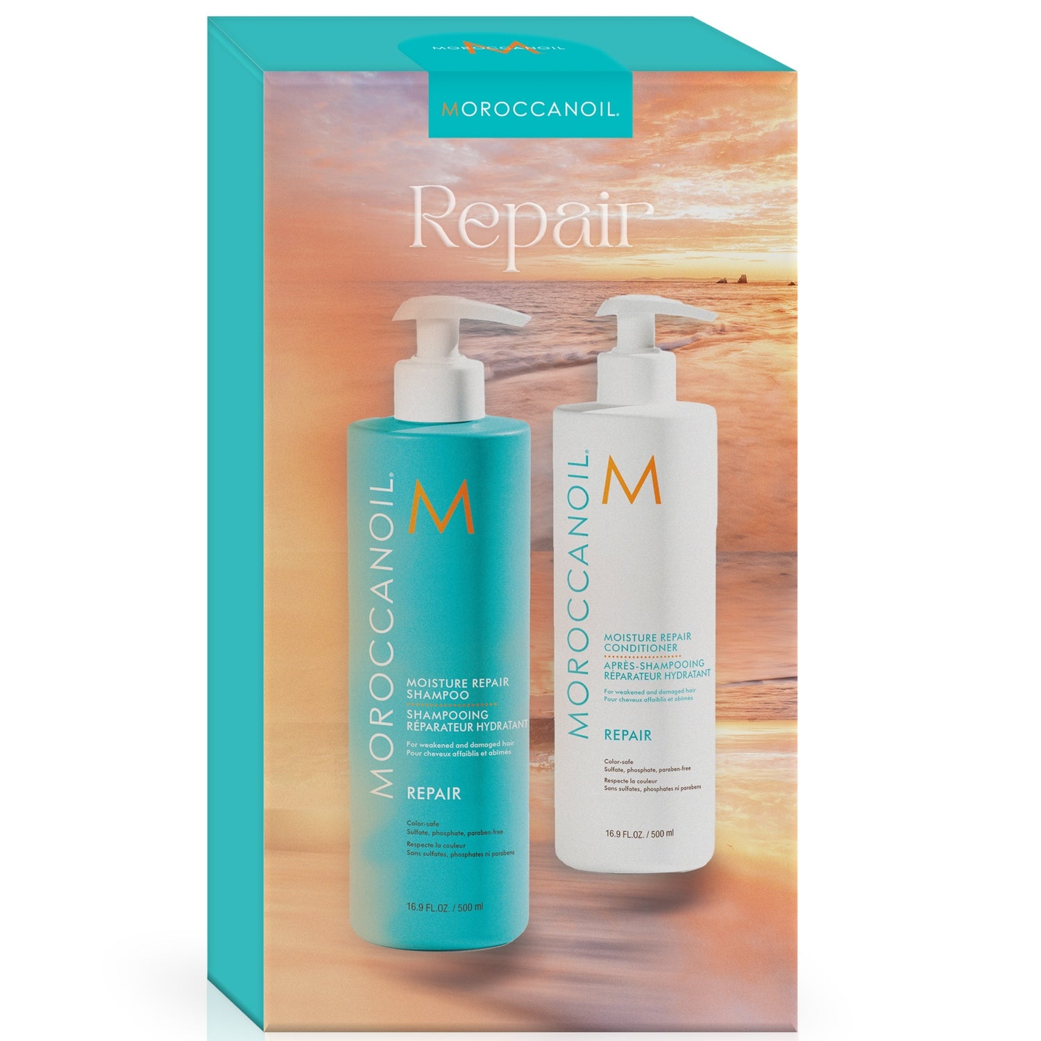 Moroccanoil Moisture Repair Shampoo and Conditioner Duo (2x500ml)