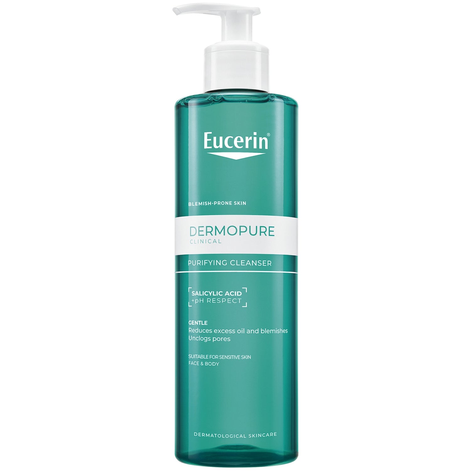 Eucerin Dermopure Clinical Gentle Purifying Cleansing Gel 400ml