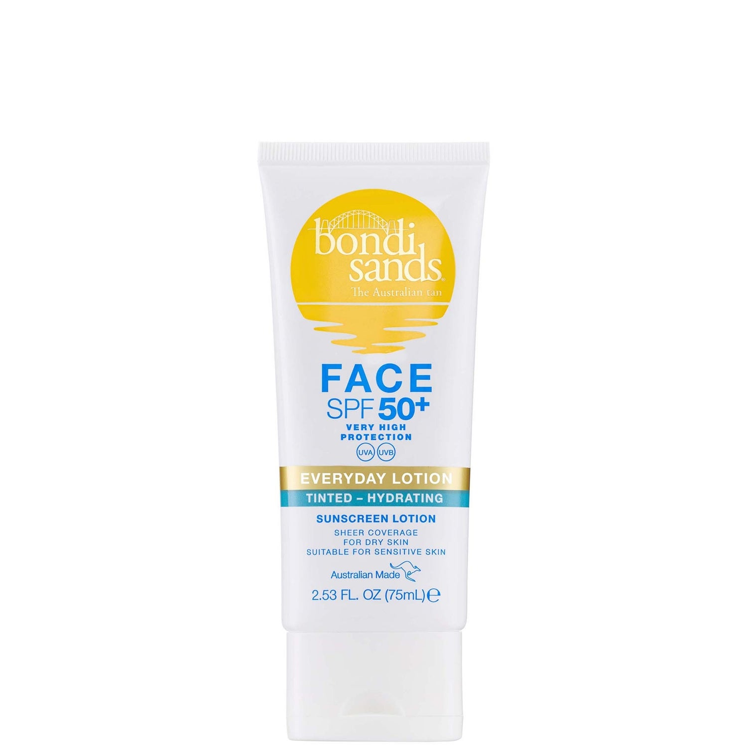 Bondi Sands SPF 50+ Everyday Hydrating Tinted Face Lotion 75ml