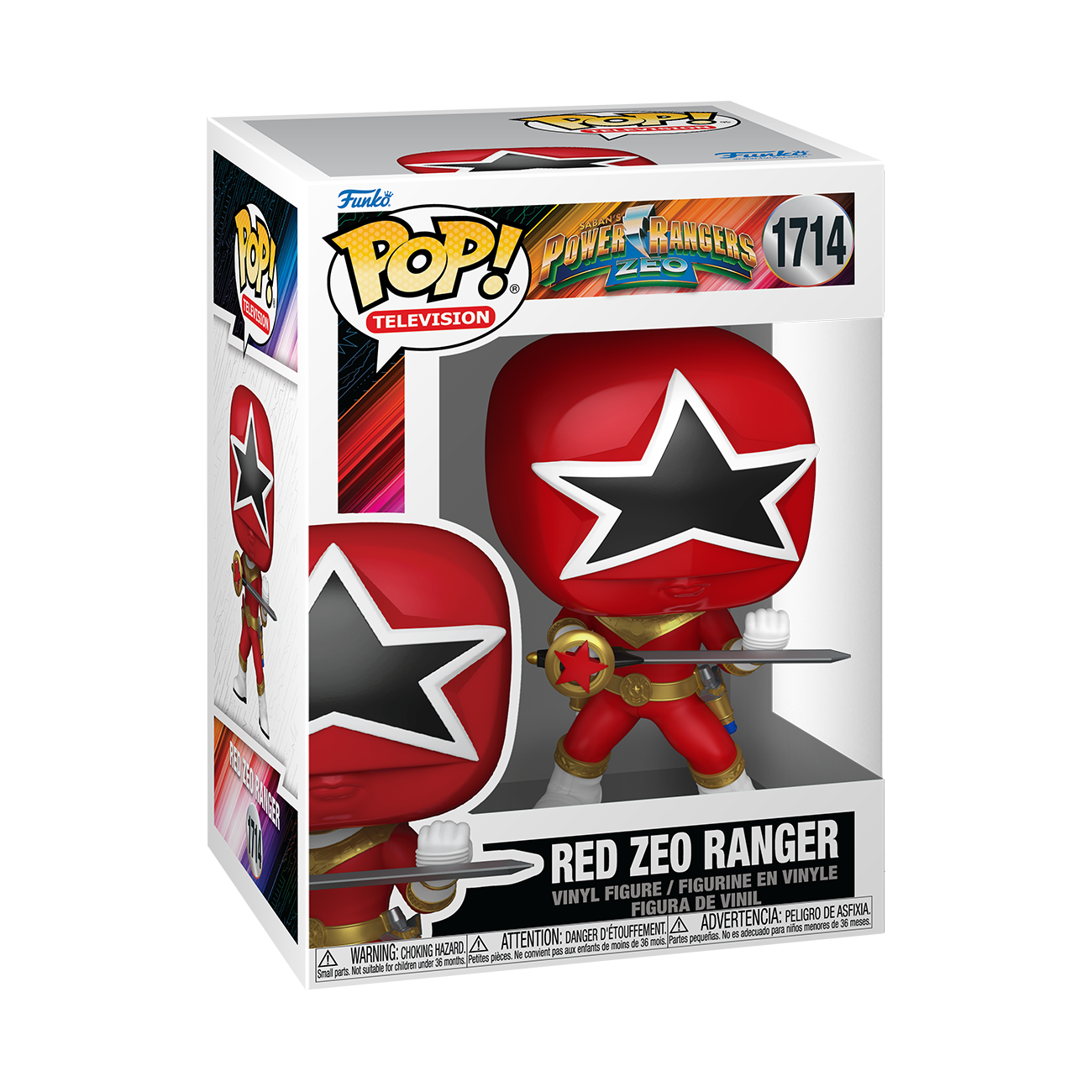 Power Rangers Red Zeo Ranger Funko Pop! Vinyl