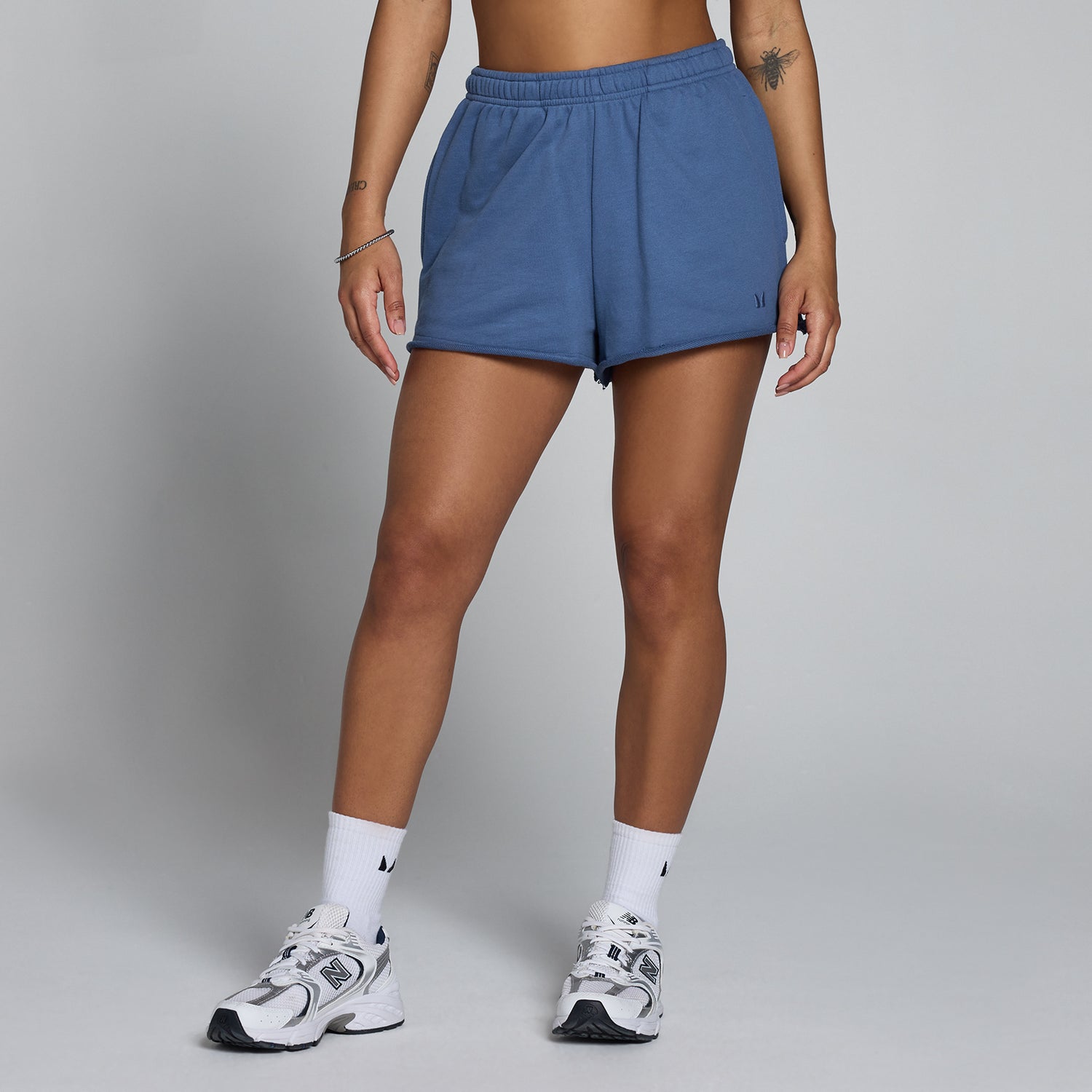 MP Women's Lightweight Loopback Sweatshorts - Slate Blue - XS