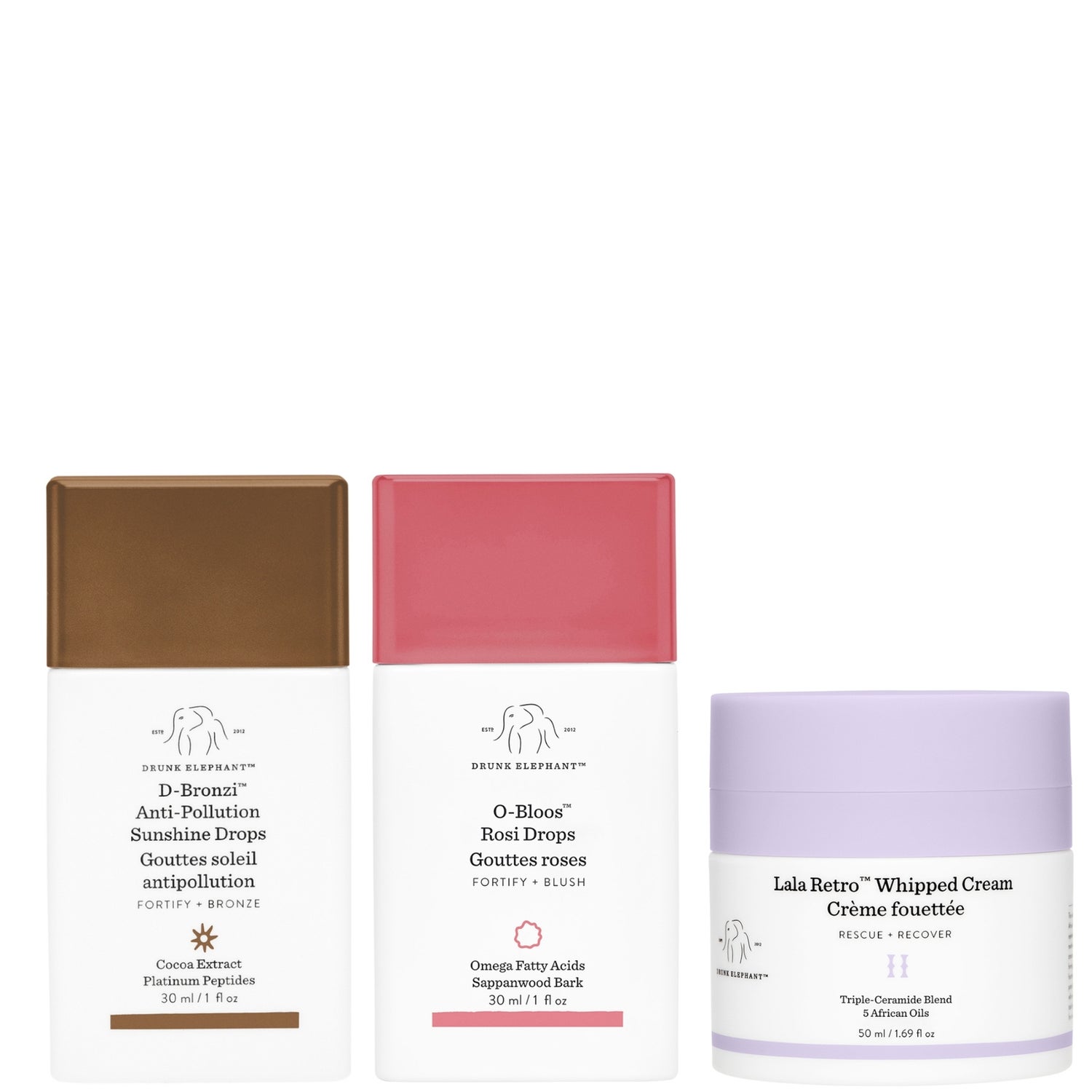 Drunk Elephant Bronze and Bloom Kit