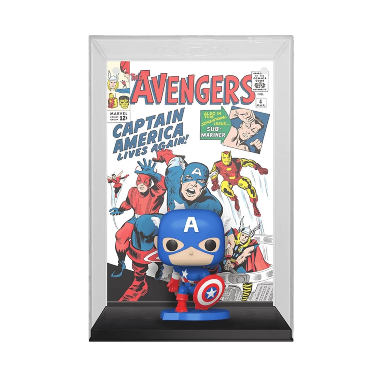 POP Comic Cover: Marvel-  Avengers #4(1963)