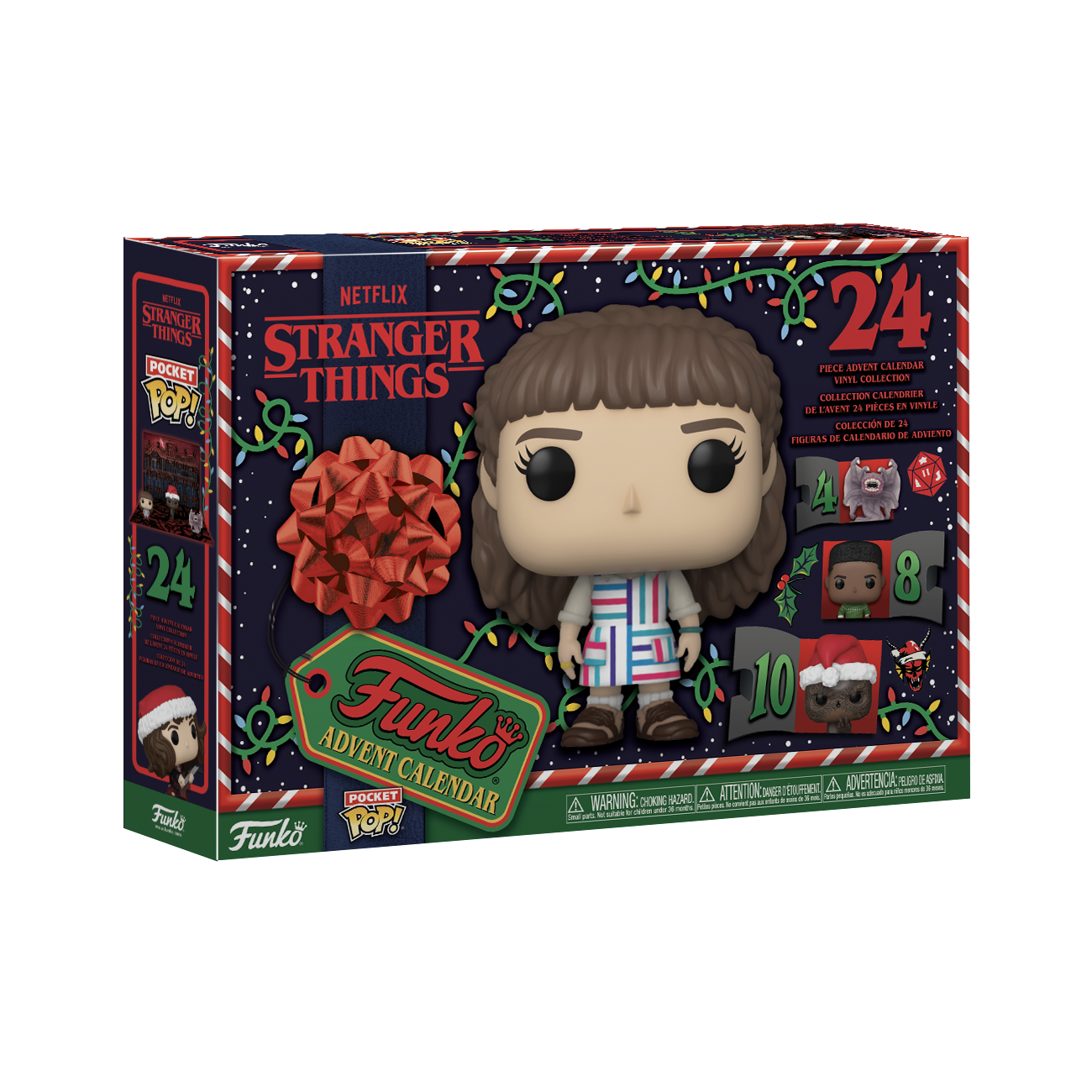 Stranger Things Christmas 2025 Edition Funko Pocket Pop! 24-Day Countdown Calendar